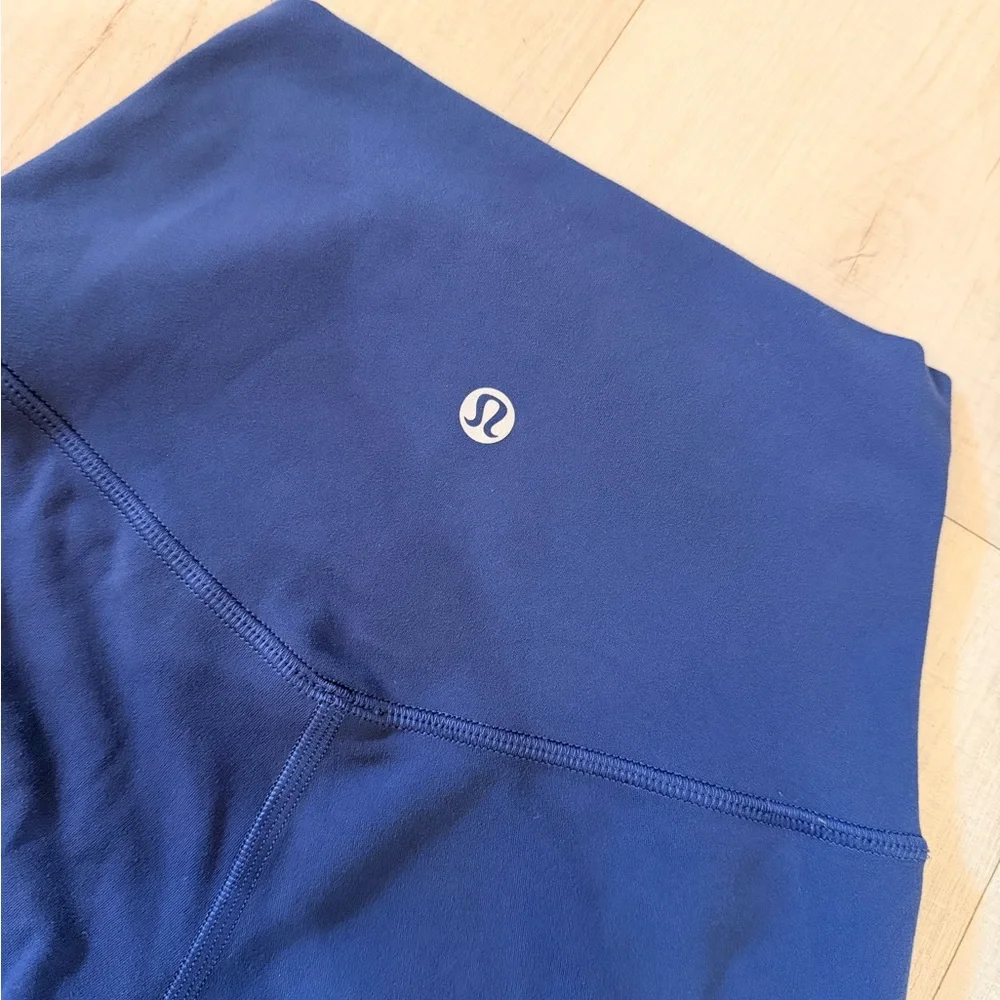 Lululemon Align High Rise Crop 23in Blue Twill‎